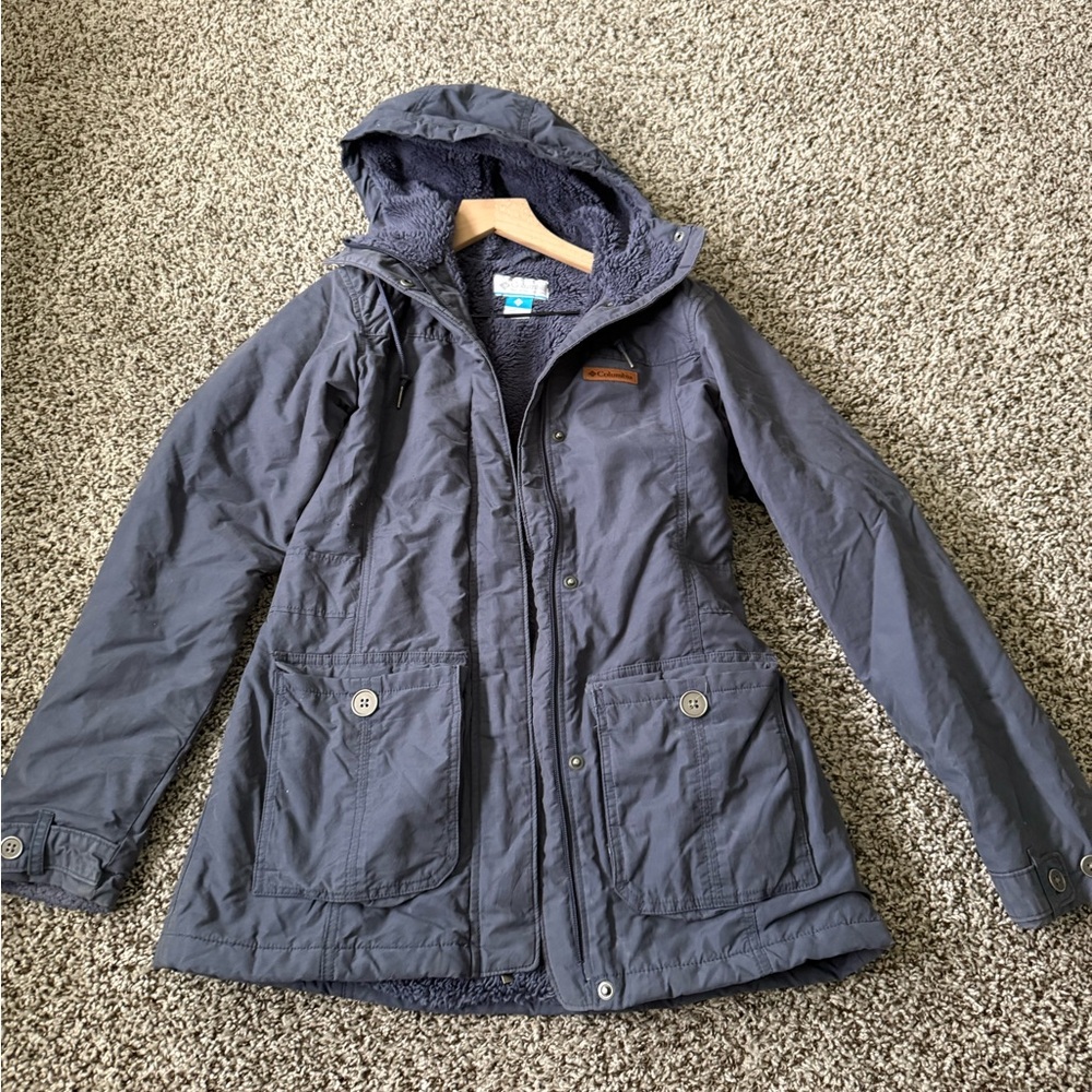 Columbia fuzzy winter Jacket
